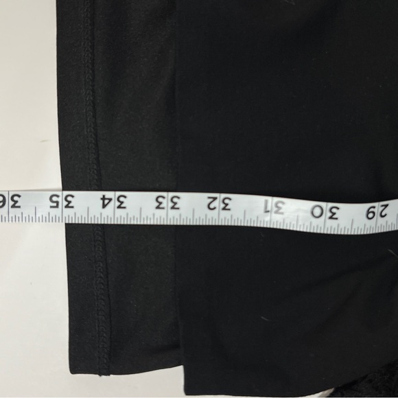 BAR III Women’s Size L Black Midi Dress Lace Bell Sleeves - Picture 5 of 7